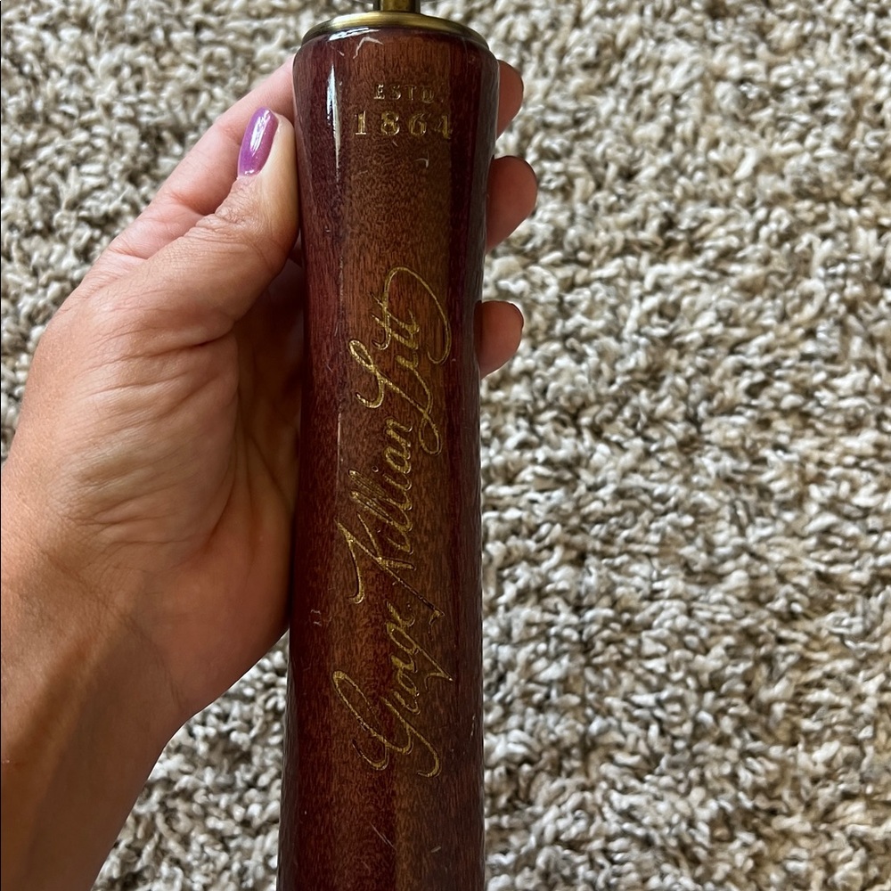 George Killian’s Irish Red Beer Tap Handle 3 sided - Picture 7 of 11